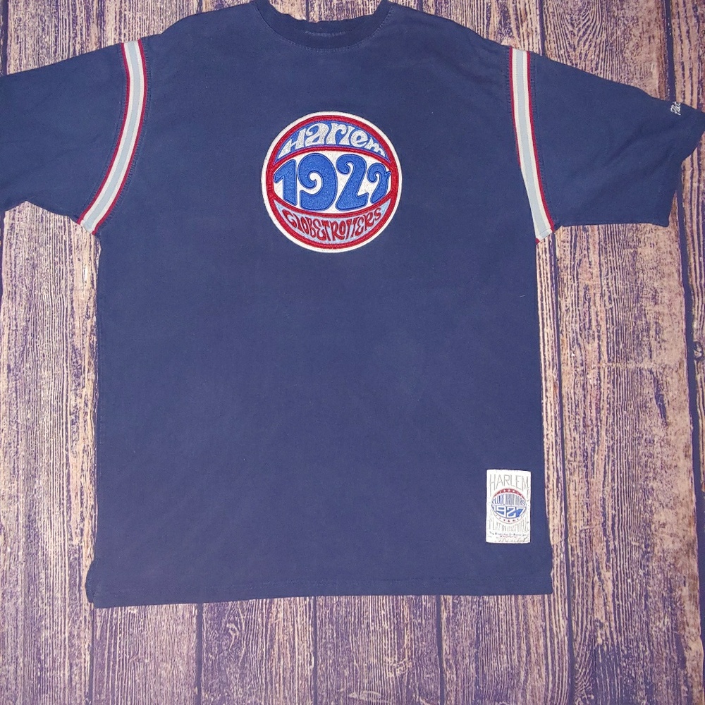 Vintage Platinum Fubu Harlem Globetrotters XL
